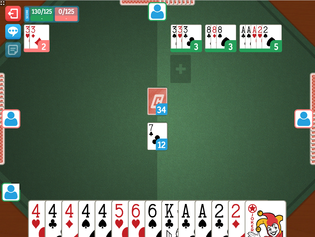 Play free Play OK Canasta Online games.